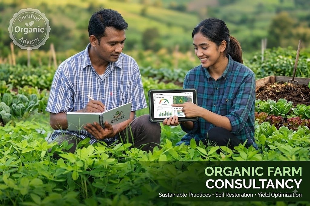 Expert consultation for organic rooftop farming